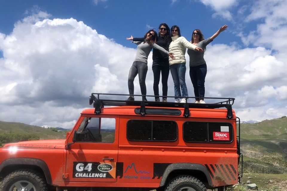 Jeep Safari at Pindus Mountains (Valia Kalda) - Inclusions
