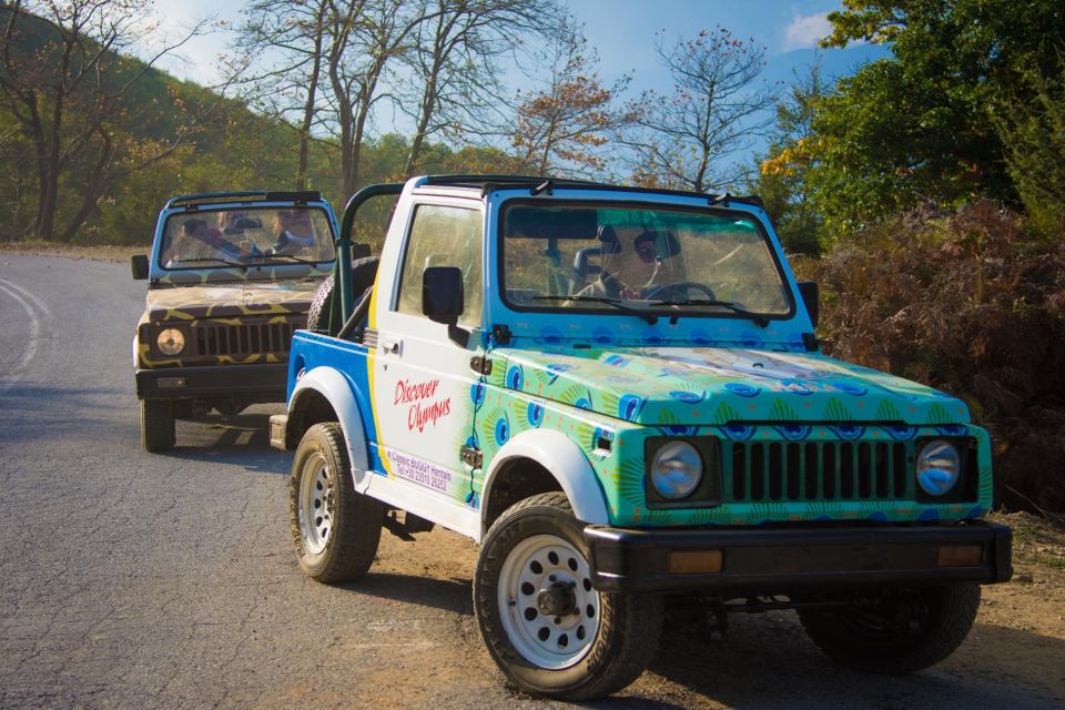 Jeep Safari Discover Olympus From Thessaloniki - Language Options