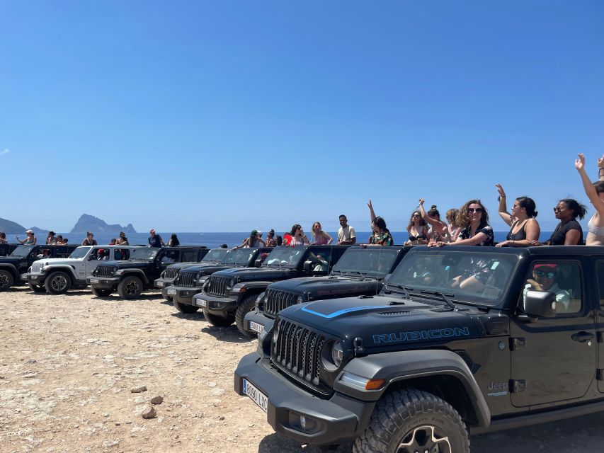 Jeep Wrangler Tour Ibiza - Inclusions