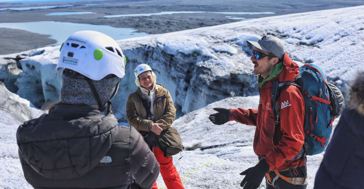 Jökulsárlón: Vatnajökull Glacier Guided Hiking Tour - Tour Itinerary