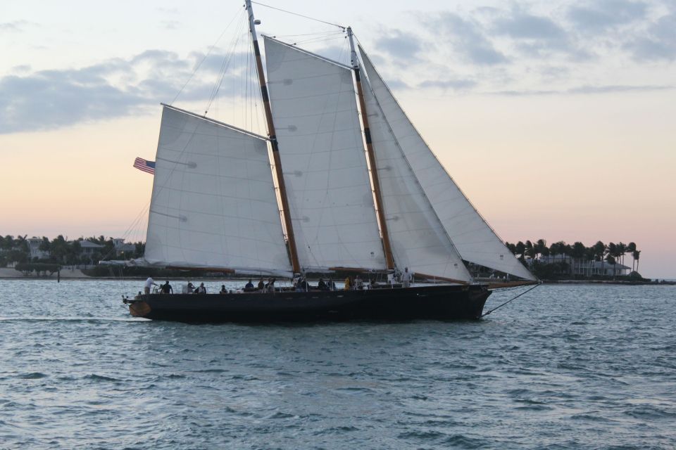 Key West: Schooner Full Moon Night Sail With Snacks & Drinks - Full Description