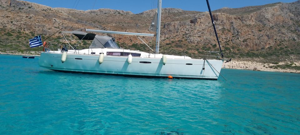 Kissamos: Balos and Gramvousa Private Sailing Trip With Meal - Inclusions and Exclusions