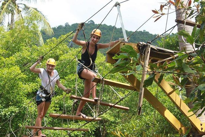 Ko Samui : Sky Fox Cable Ride in the Jungle - Adventure Levels and Safety