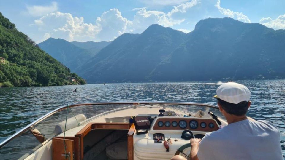 Lake Como 4 Hours Private Boat Tour Groups of 1 to 7 People - Experience Description