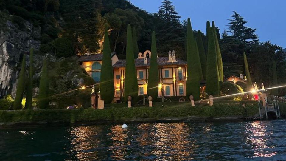 Lake Como by Night Private Boat Tour Groups of 1 to 7 People - Scenic Route and Highlights