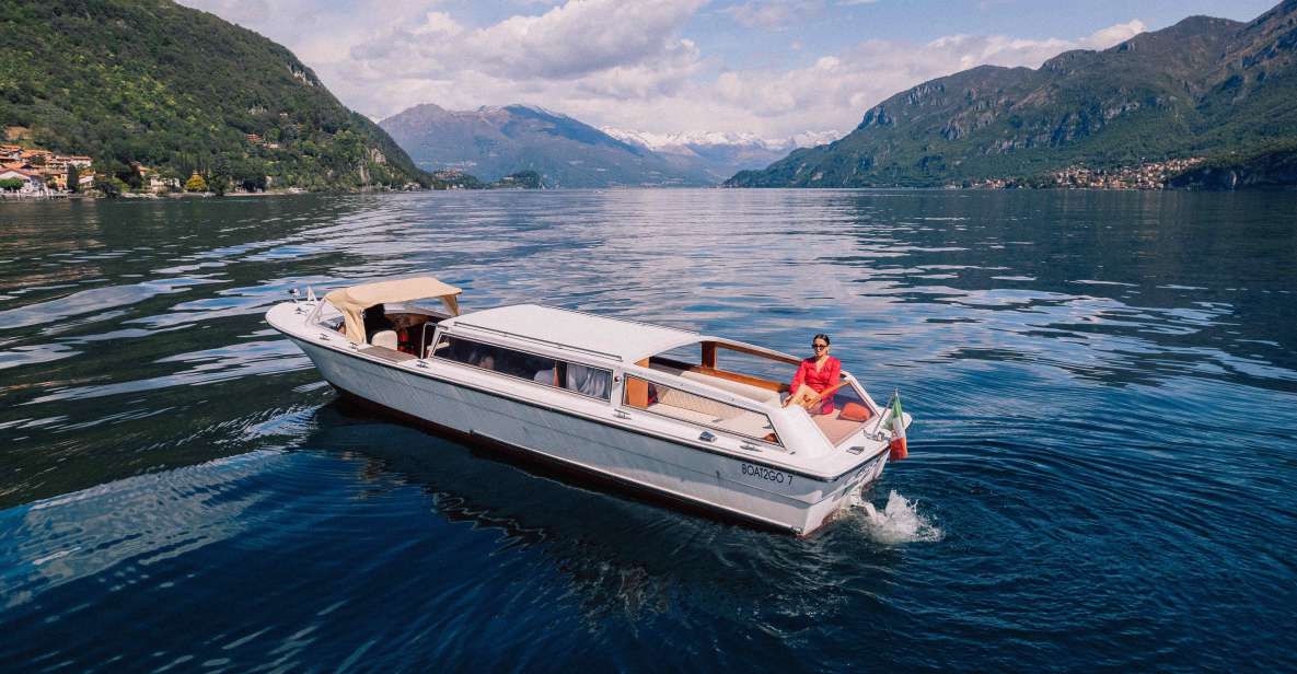 Lake Como Private Boat Tour - Tour Highlights and Description