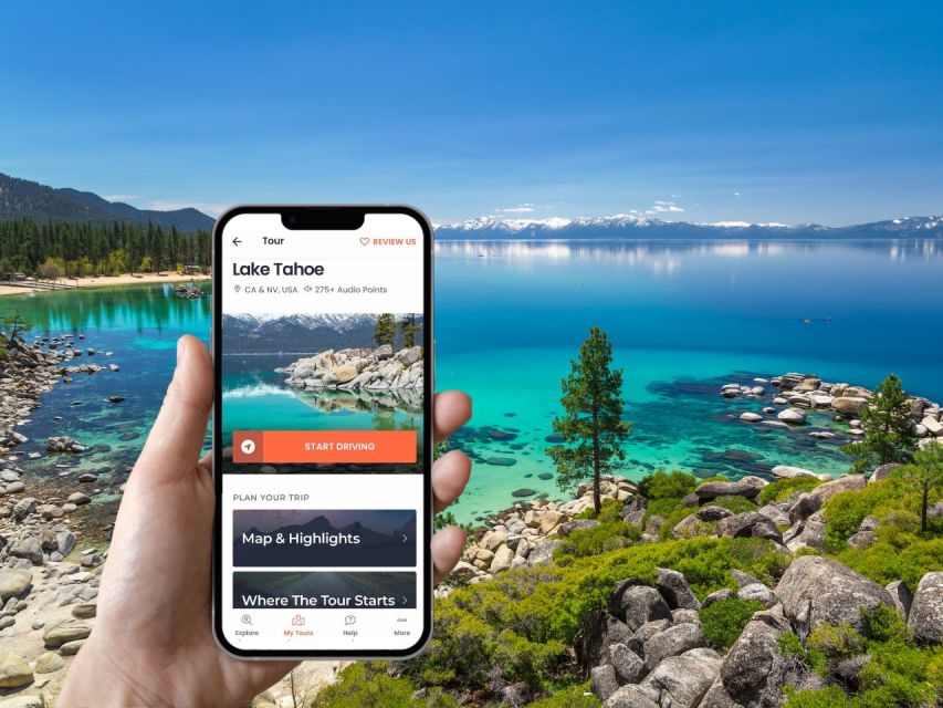 Lake Tahoe: Self-Guided Audio Driving Tour - Inclusions and Benefits