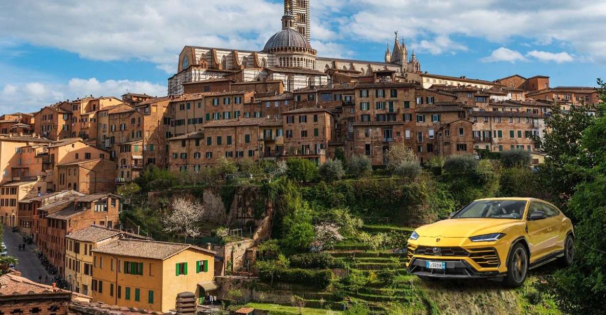 Lamborghini Tour: Siena and San Gimignano Tour From Florence - Inclusions