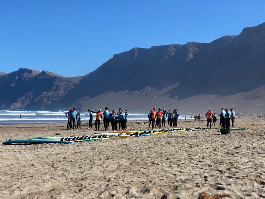 Lanzarote: Famara Beach Surfing Lesson for All Levels - Highlights Summary