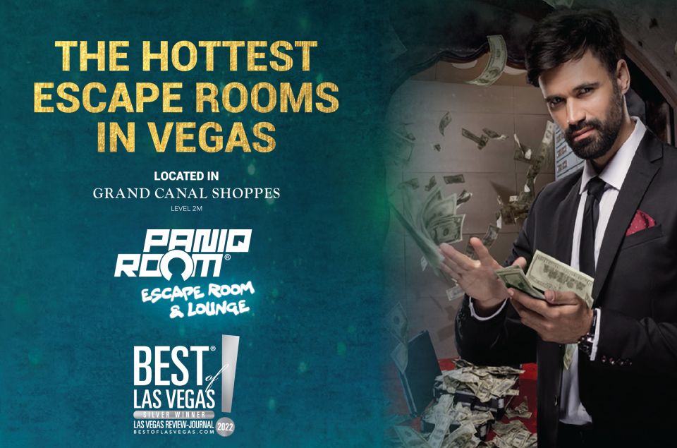 Las Vegas: PanIQ Escape Room at the Venetian Resort - Room Features