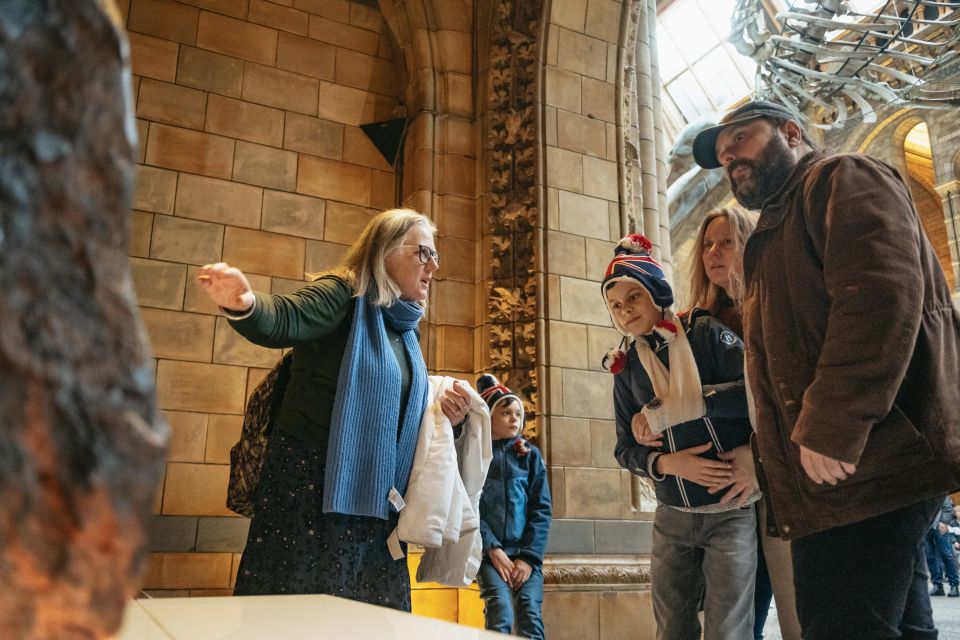 London: Natural History Museum Private Guided Family Tour - Inclusions
