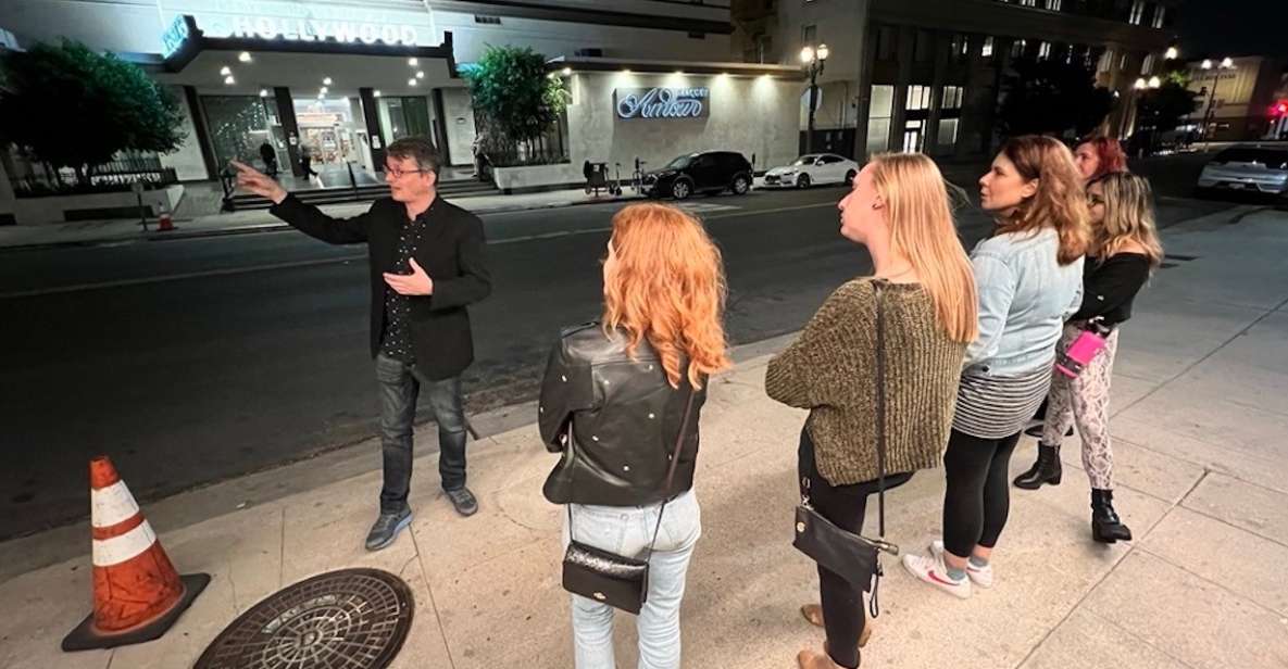 Los Angeles: Downtown Hollywood Guided Ghost Walking Tour - Booking Information