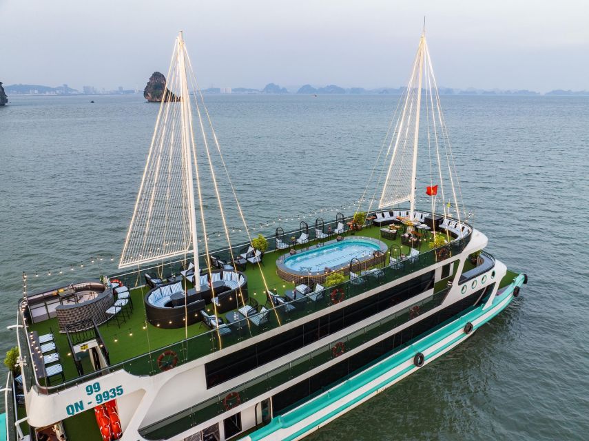 Luxury Halong Full Day Tour With Amethyst Cruise,Cave,Titop - Full Day Itinerary