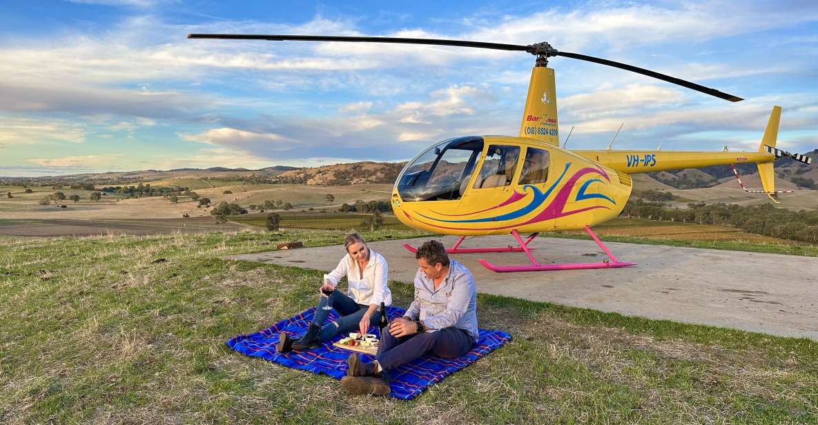 Lyndoch: Barossa Valley Helicopter Flight & Romantic Picnic - Romantic Picnic & Secluded Hill Landing