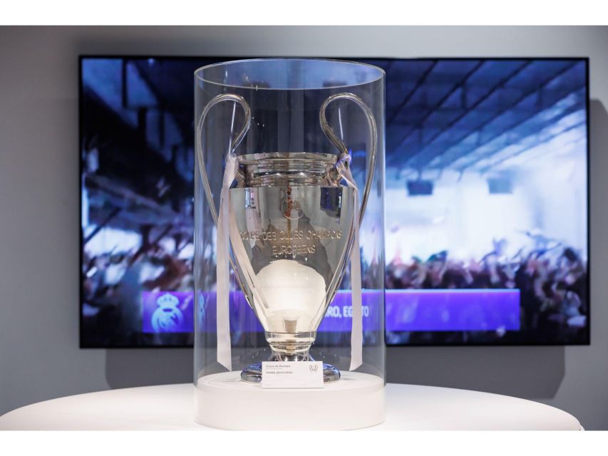 Madrid: Bernabeu Stadium and Real Madrid Museum Private Tour - Experience Highlights and Trophy Collection