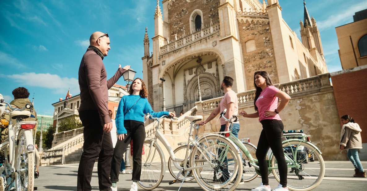 Madrid: City Highlights Guided Vintage Bike Tour - Iconic Landmarks and City Exploration