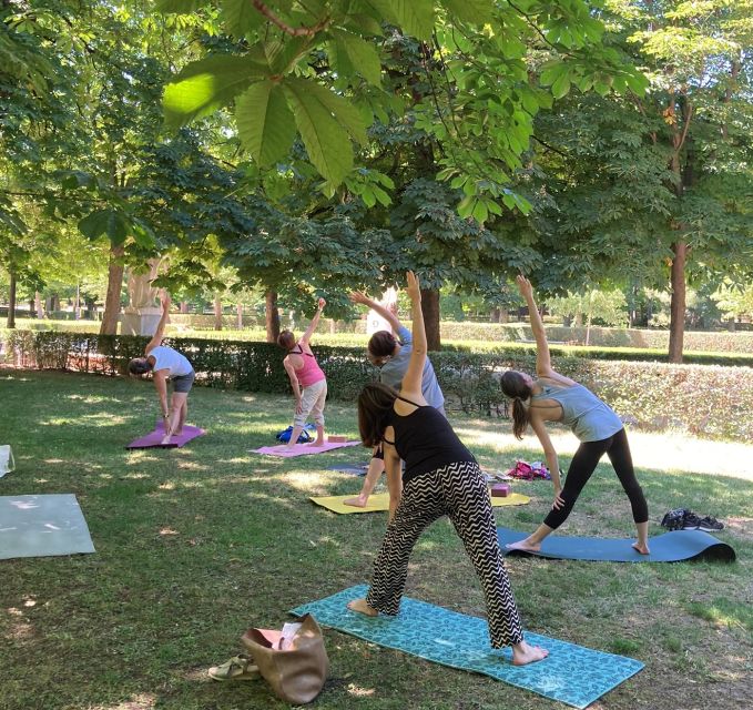 Madrid: Flow Yoga Class in Retiro Park - Event Highlights