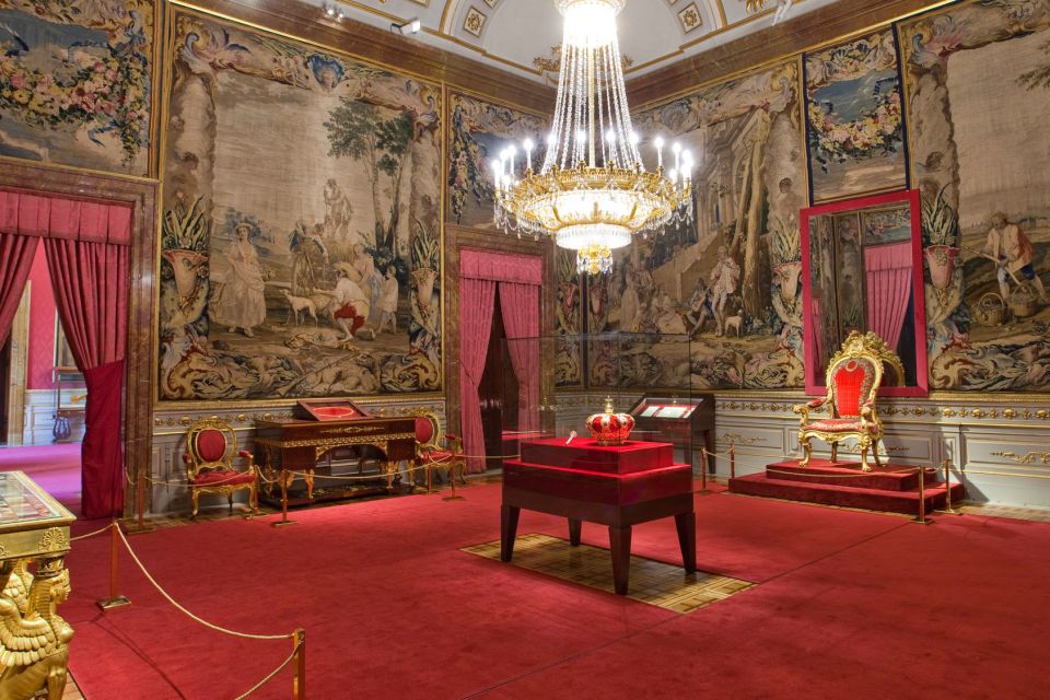 Madrid: Royal Palace Guided Tour With Entry Ticket - Booking Information