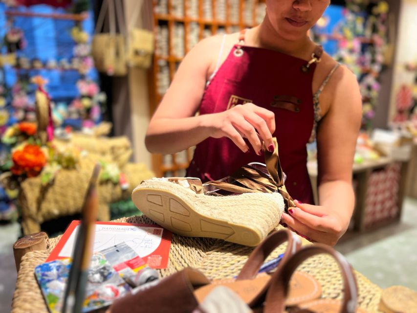 Make Authentic Espadrilles in Valencia - Full Description