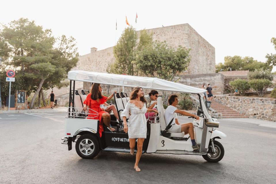 Malaga: City Tour by Private Eco Tuk Tuk - Tour Description