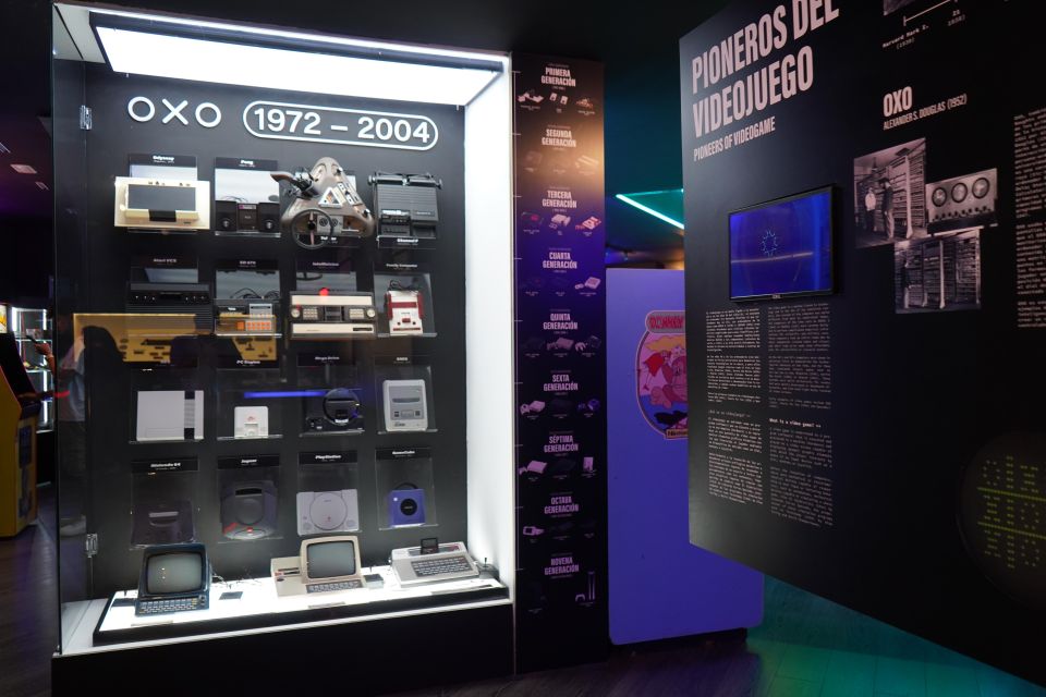 Malaga: OXO Video Game Museum Ticket Entry - Group Type and Experience Highlights