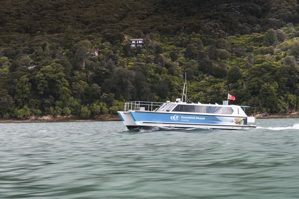 Marlborough Sounds: Greenshell Mussel Cruise - Reservation Information