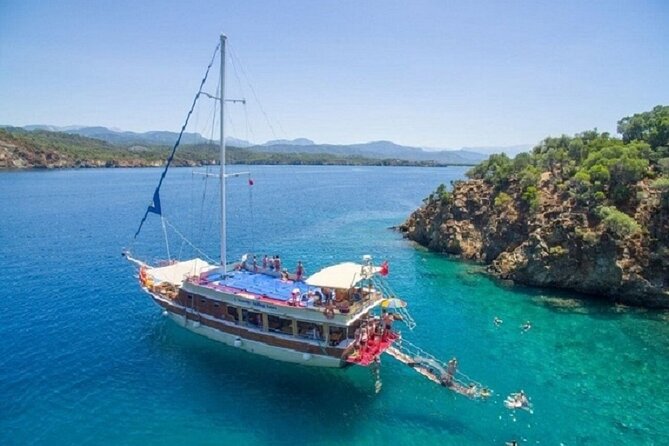 Marmaris All Inclusive Boat Trips, BBQ Lunch, Unlimited Free Drinks - Logistics and Pickup