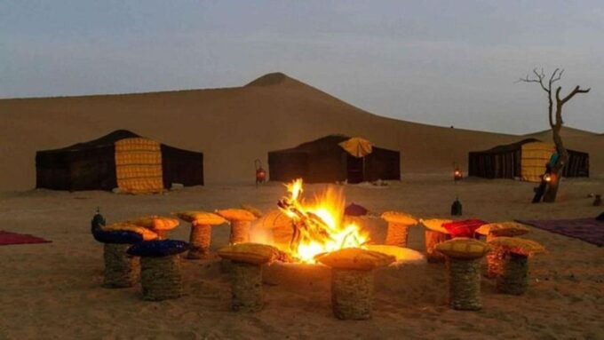 Marrakech: Agafay Desert Sunset Quad Bike With Dinner & Show - Full Experience Description