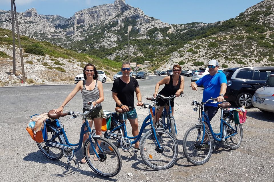 Marseille to Calanques: Full-Day Electric Bike Trip - Language Options and Group Size