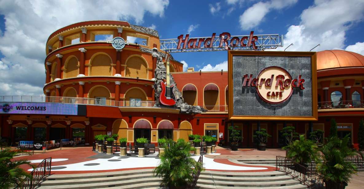 Meal at Hard Rock Cafe Orlando at Universal CityWalk - Inclusions