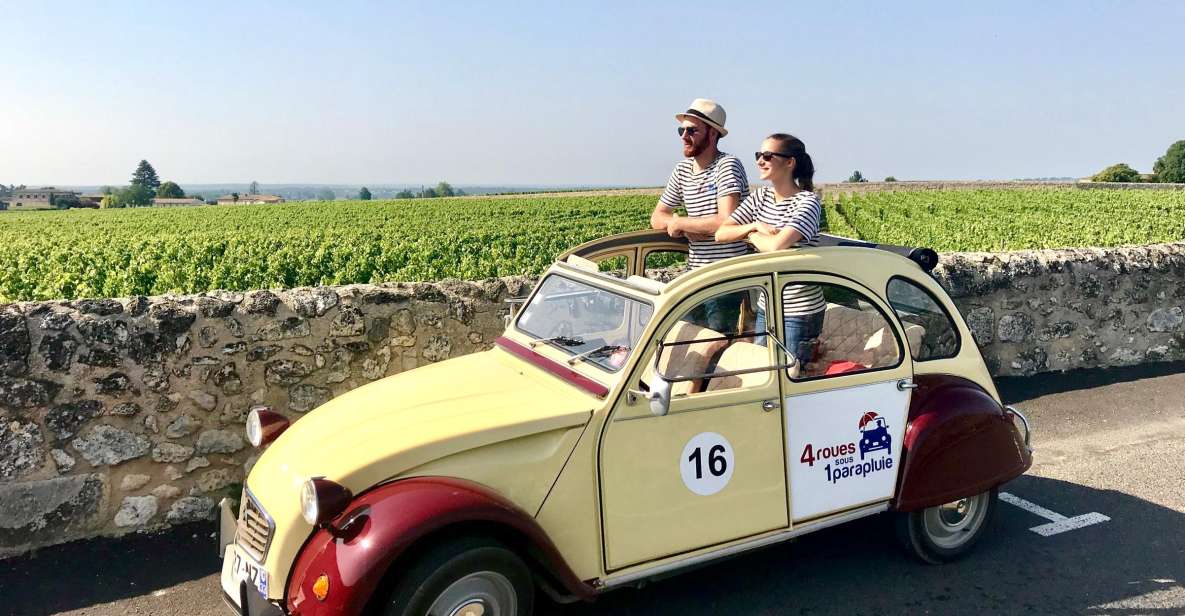 Médoc : Citroën 2CV Private Half-Day Wine Tour - Payment and Reservation Details