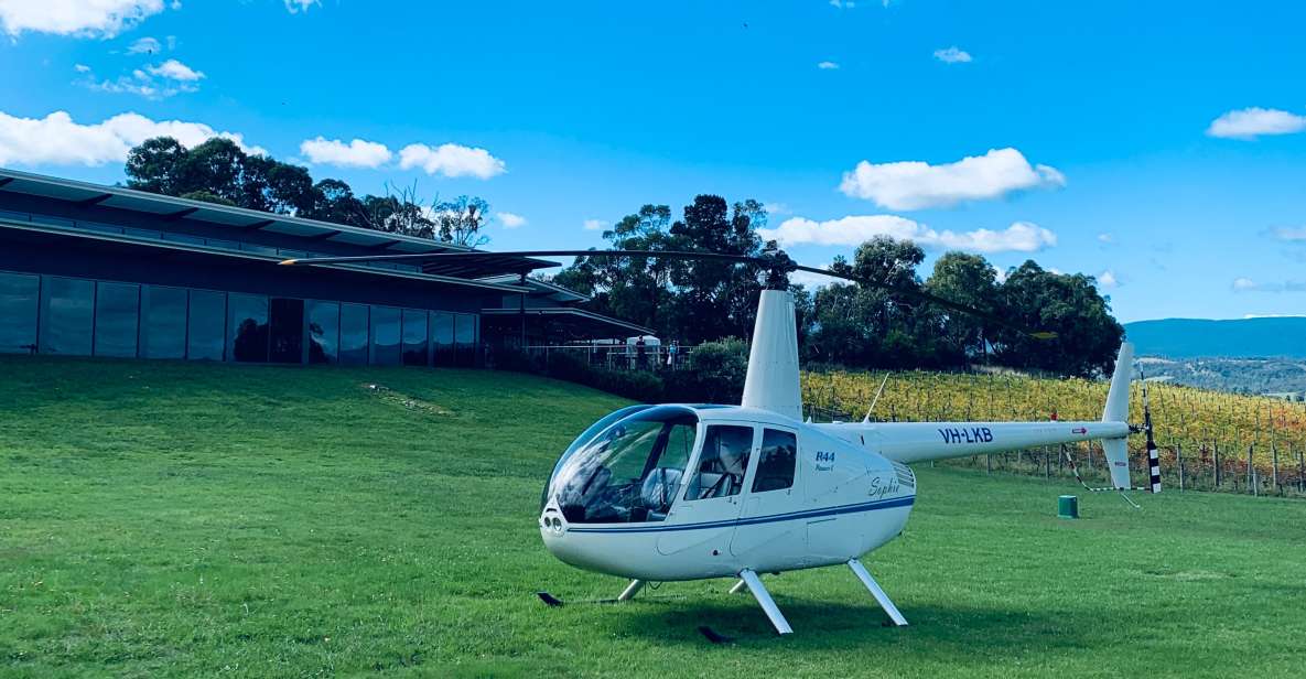 Melbourne: Private Yarra Valley Winery Lunch by Helicopter - Full Description