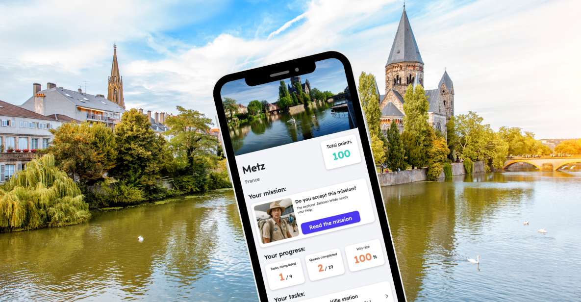 Metz: City Exploration Game and Tour on Your Phone - Activity Features and Gameplay