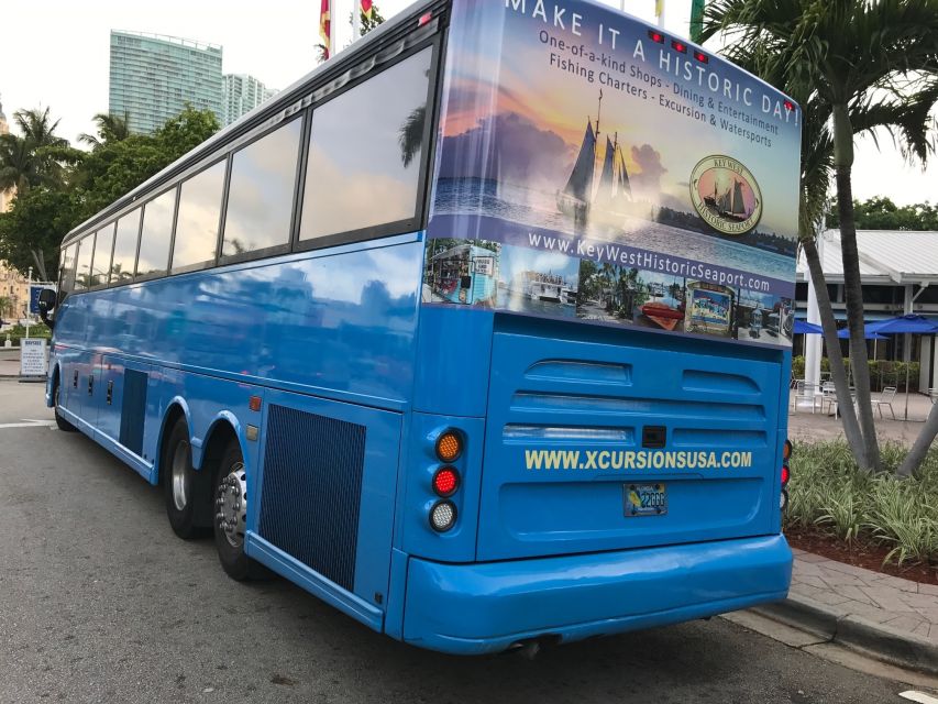 Miami & Key West: One-Way Transfer by Motor Coach Bus - Transportation & Service Ratings