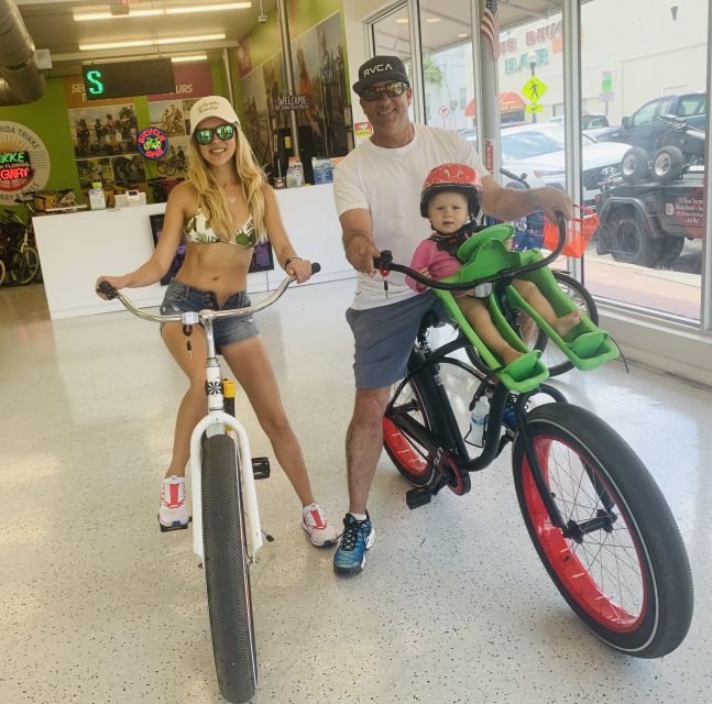 Miami: South Beach Fat Tire Beach Rider Bike Rental - Full Description