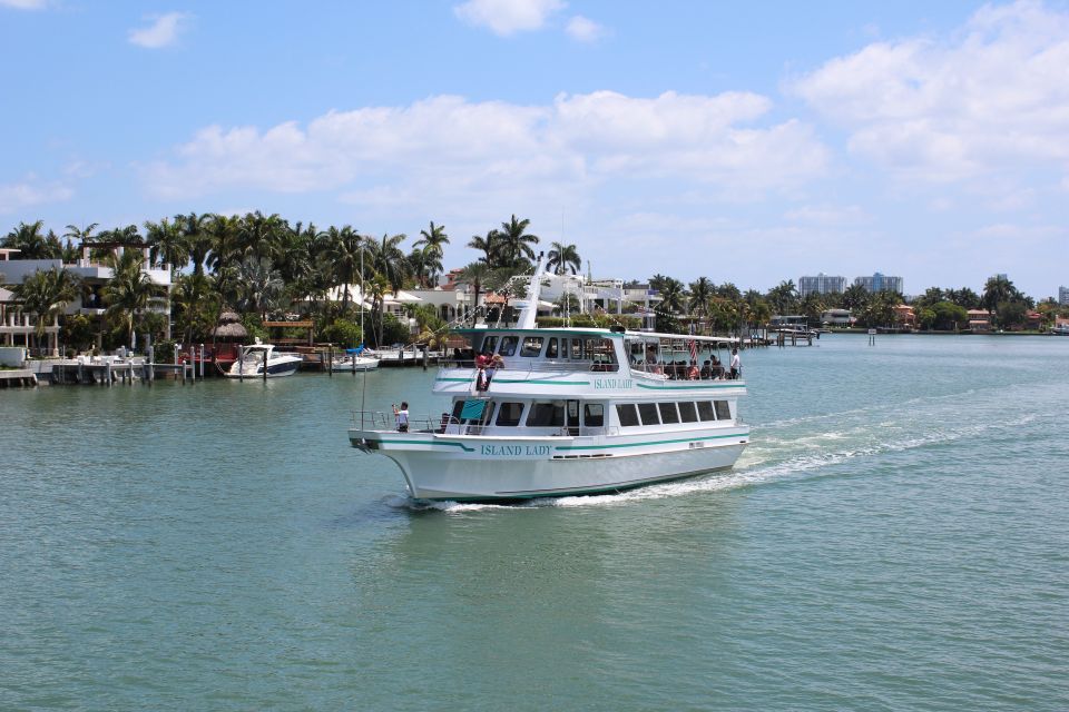 Miami: The Original Millionaire's Row Cruise - Inclusions