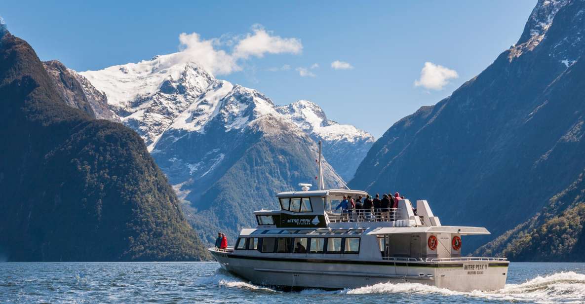 Milford Sound: 2-Hour Small Boat Scenic Cruise - Logistics