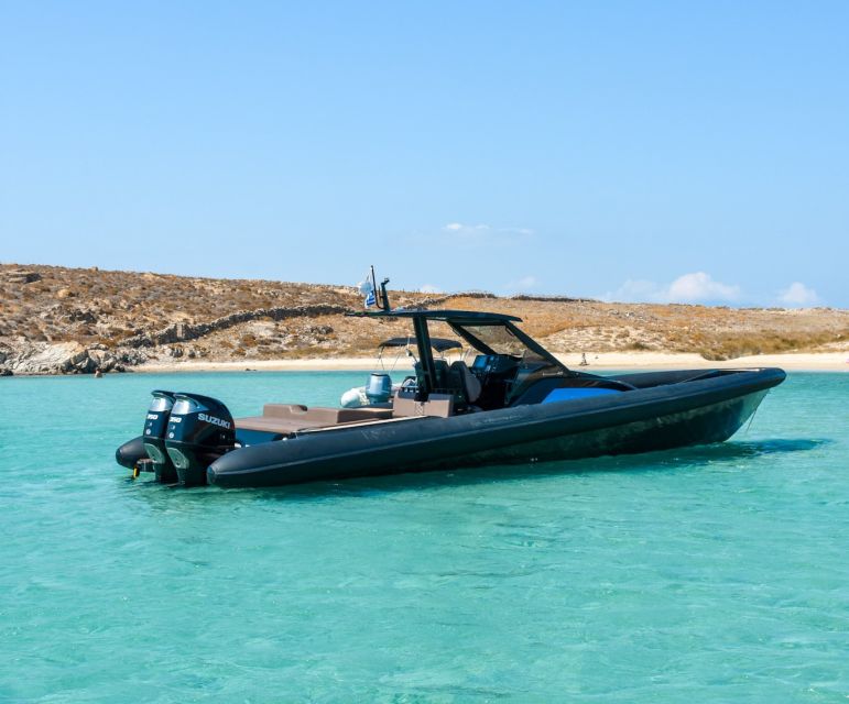 Mykonos : Private Cruise on a Brand New Luxury Rib - Vessel Description and Features