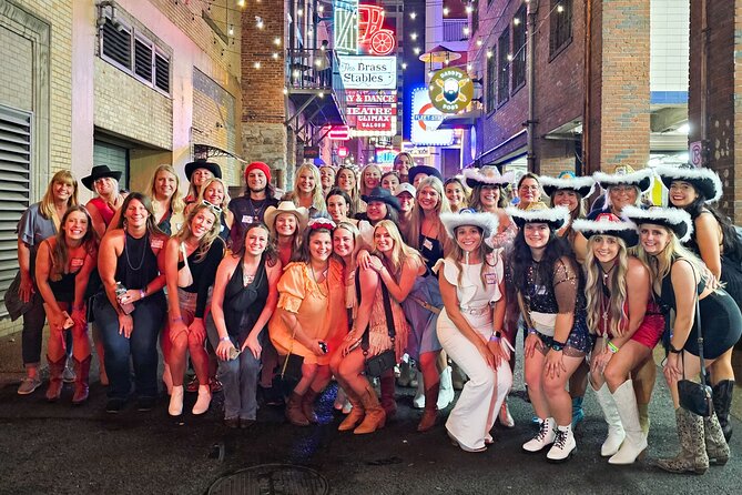 Nashville Bar Crawl With VIP Club Entrance, Souvenir, Bonus Shots - Additional Information Provided