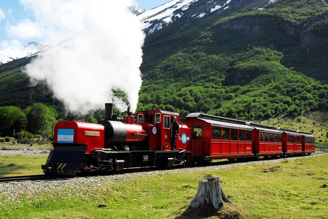 National Park With Train and Navigation Beagle Channel Full Day Tour - Boat Trip Highlights