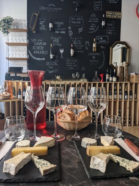 NEW Paris: Secret Wine Door - French Wine & Cheese Tasting - Language and Accessibility