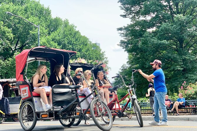 New York Central Park Movies and Celebrities Pedicab Tour  - New York City - Meeting Information