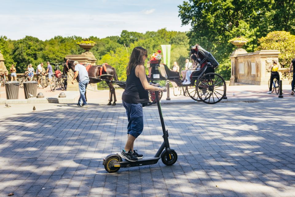 New York City: Central Park Electric Scooter Tour - Inclusions