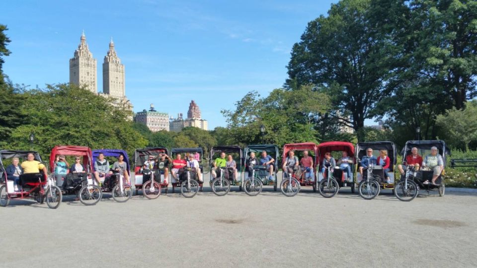 New York City: Classic Central Park Guided Pedicab Tour - Booking and Payment