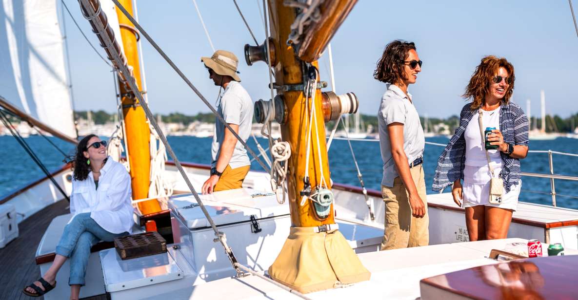 Newport Sightseeing Sunset Sail on Schooner Madeleine - Inclusions of the Sightseeing Cruise