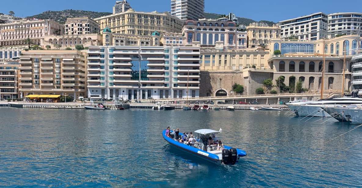 Nice: Monaco & Mala Caves Boat Trip W/ Breakfast on the Sea - Itinerary