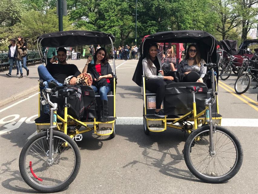 NYC: Central Park Guided Pedicab Tour - Full Description