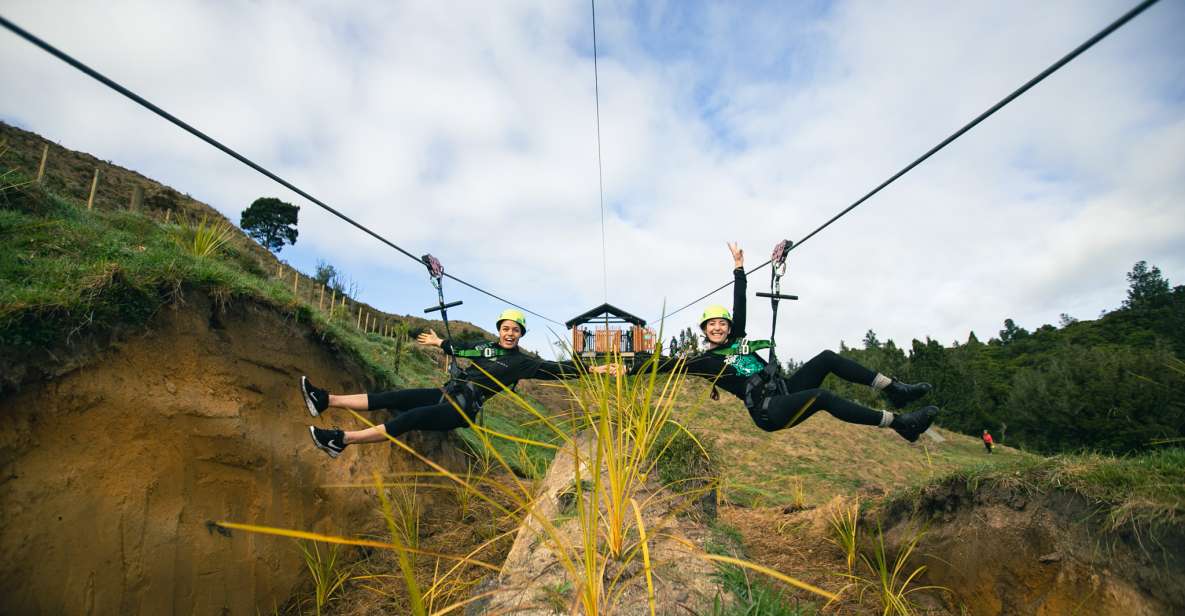 Okere Falls: Zipline Over Waterfalls Experience - Highlights of the Adventure