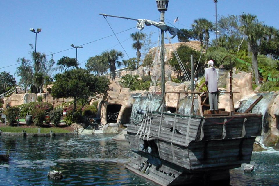 Orlando: Pirate's Cove Adventure Golf Entry Ticket - Full Description