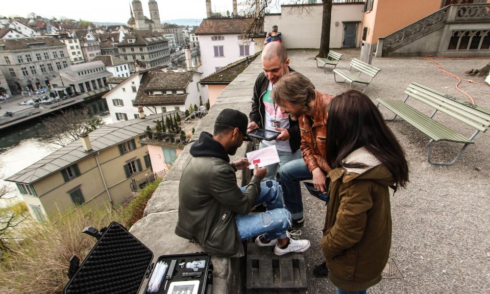 Outdoor Escape Game With Augmented Reality Trough Zurich - Inclusions